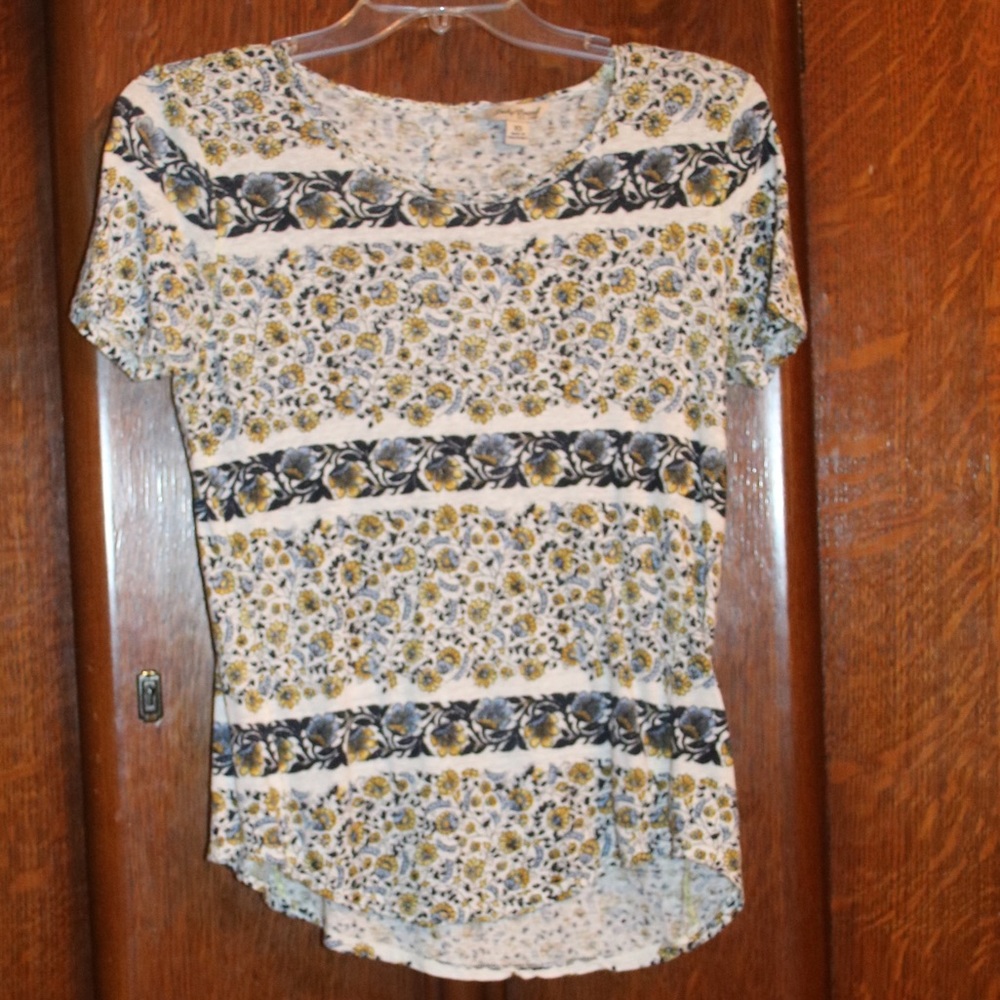 Lucky Brand Floral T-Shirt